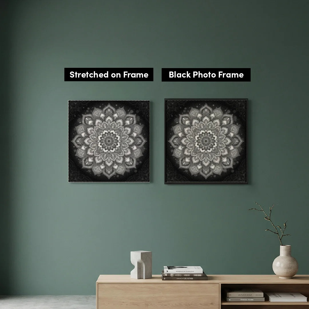 Mandala 3 Dot Målning