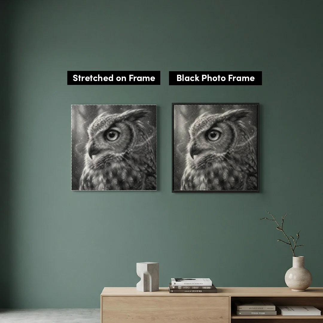 Owl 4 Dot Målning