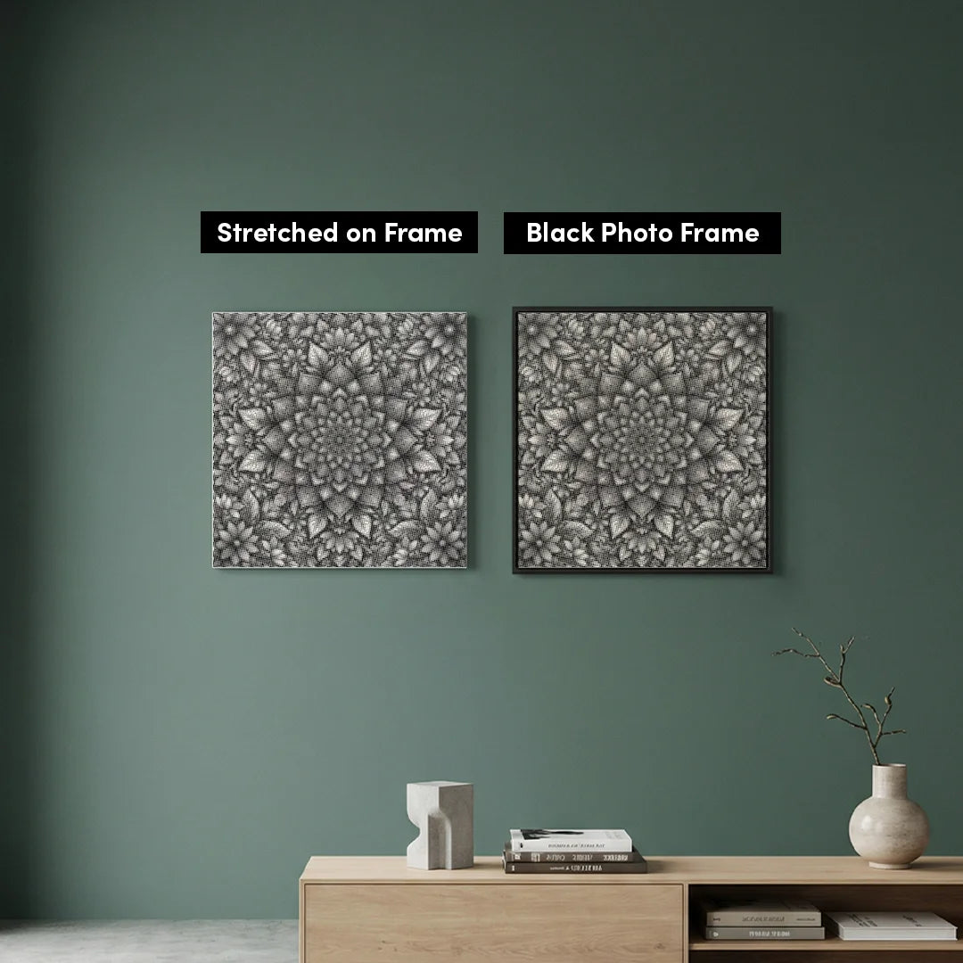 Mandala 8-punktsmålning