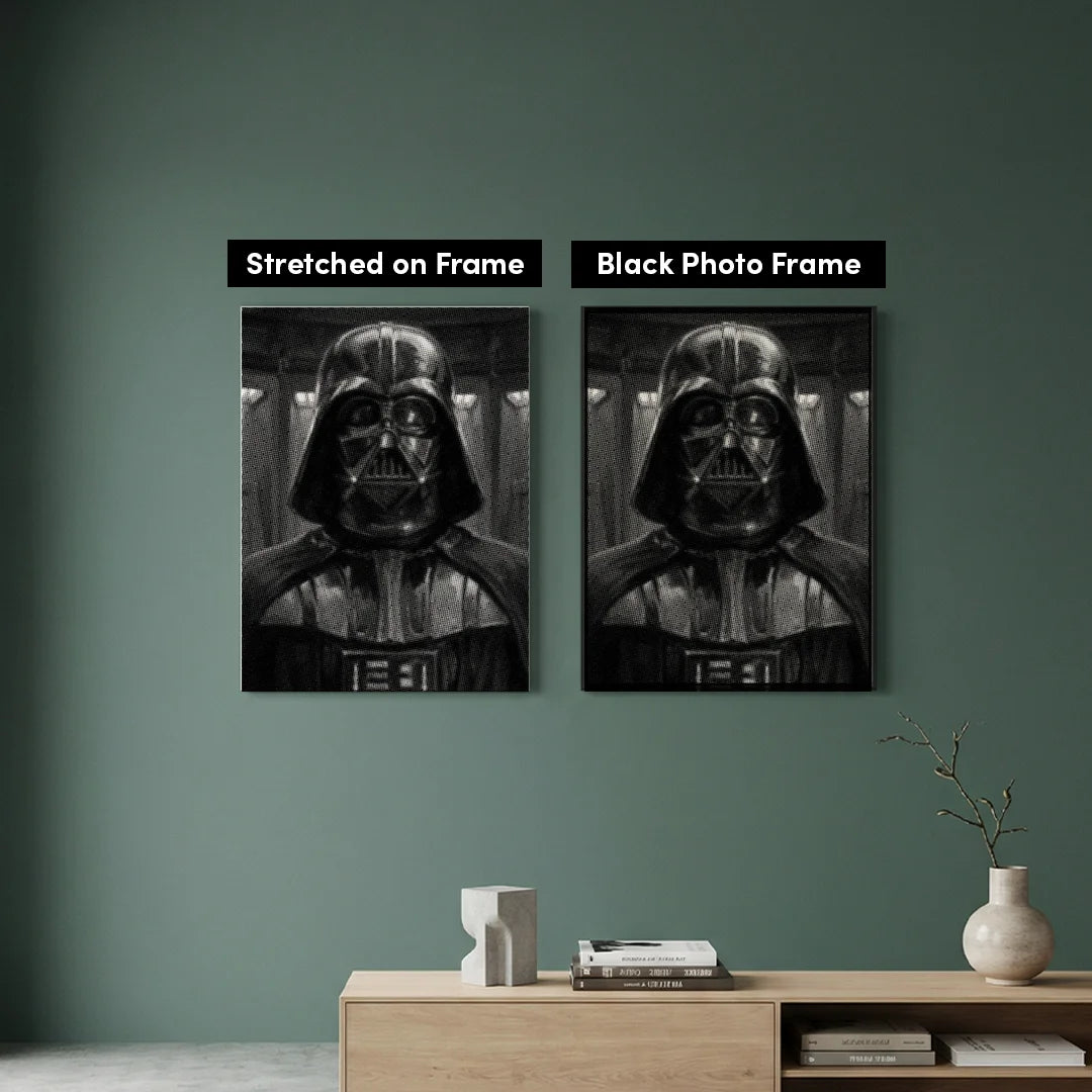 Darth Vader prickmålning