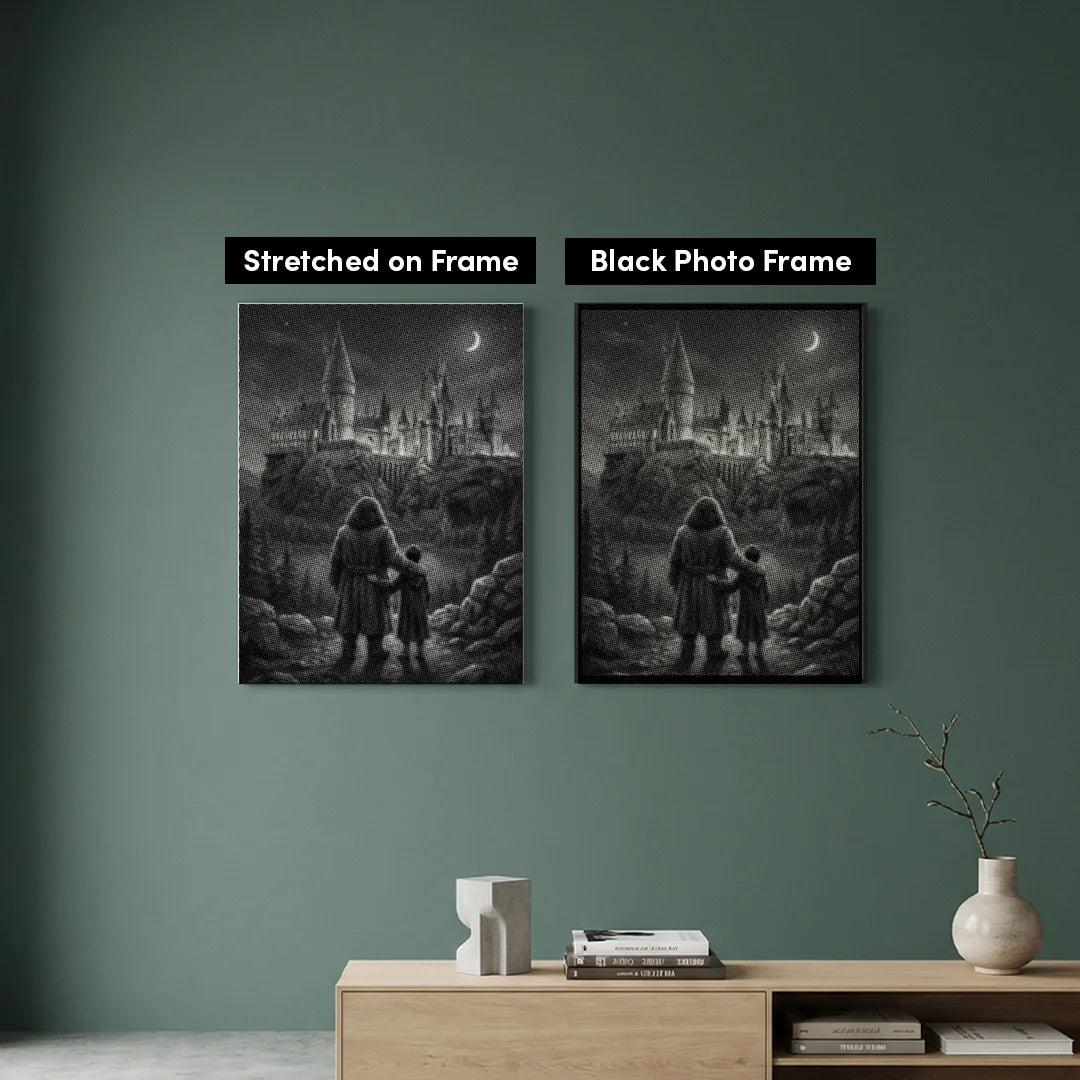 Hogwarts prickmålning