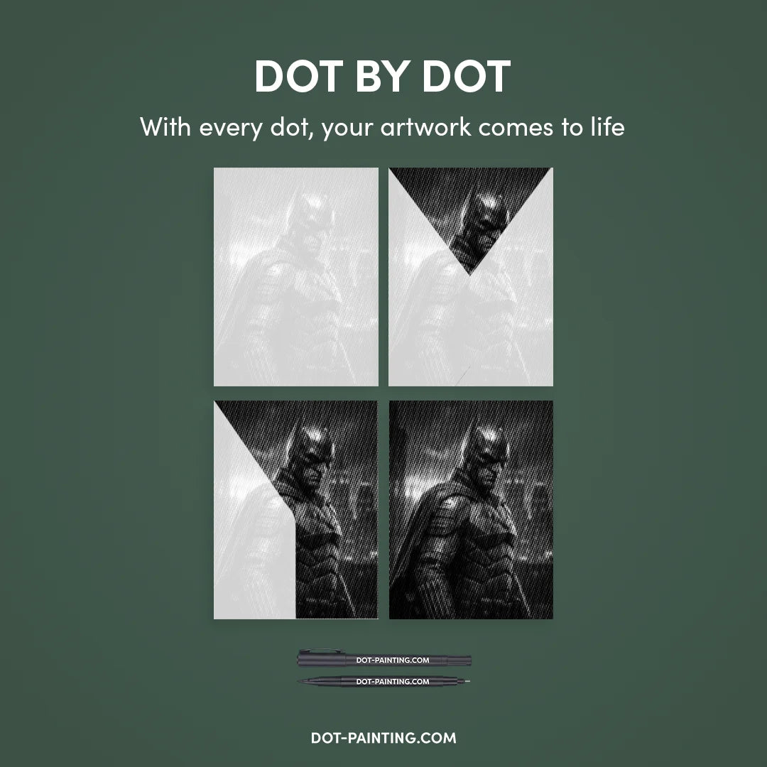 Dark Knight Prickmålning