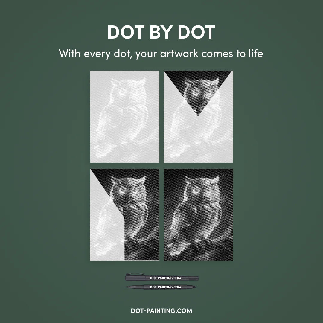 Uggla 2 Prickmålning