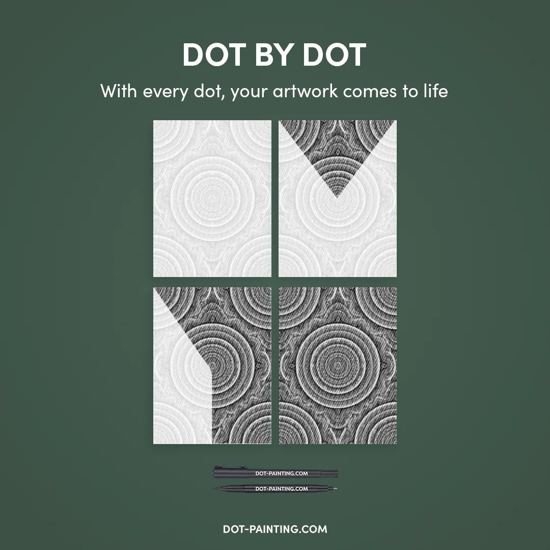 Punktmönster 2 prickmalning